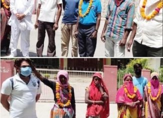 विप्र फाउंडेशन आबूरोड,जिला सिरोही ने कोरोना वारियर्स का किया स्वागत।