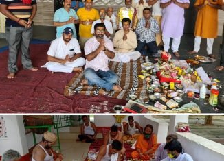 विप्र फाउंडेशन जोन-१० सम्बलपुर इकाई ने मनाया श्रावणी मोहत्सव।