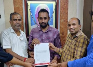 विफा युवा प्रकोष्ठ सूरत जिले के अध्यक्ष पद पर श्री प्रदीप पारीक।