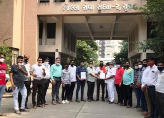 विप्र फाउंडेशन सूरत द्वारा नौसेना अधिकारी साथ अभद्र व्यवहार पर जताया आक्रोश।