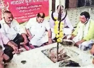 विप्र फॉउंडेशन भरतपुर की ओर से नारायण पूजा एवम गीता पाठ।