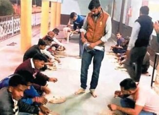 युवा प्रकोष्ठ धौलपुर ने की पुलिस अभ्यर्थियों की तीन दिन तक भोजन की निशुल्क व्यवस्था।