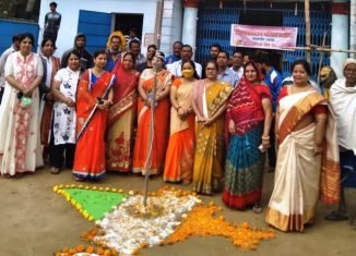 विप्र फाउंडेशन महिला प्रकोष्ठ बालासोर द्वारा गणतंत्र दिवस पर ध्वजारोहण।