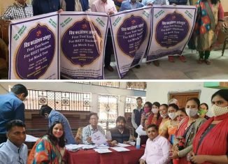 विप्र फाउंडेशन जोधपुर द्वारा रीट अभ्यर्थियों के लिए मॉक टेस्ट का आयोजन।