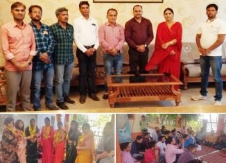 विप्र फाउंडेशन द्वारा नगरपालिका के नव निर्वाचित जनप्रतिनिधियों के सम्मान समारोह।