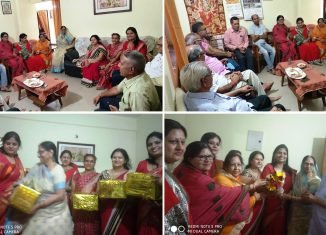 विफा भुवनेश्वर द्वारा श्री अभ्युदय उत्सव में उपस्थिति दर्ज कराने वाली मातृशक्ति का सम्मान।