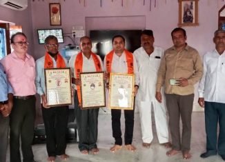 विप्र फाउंडेशन रानीवाड़ा द्वारा प्रतिभा गौरव सम्मान समारोह का आयोजन।