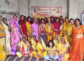 सायला में विप्र फाउंडेशन महिला प्रकोष्ठ के तत्वाधान में फागोत्सव का आयोजन
