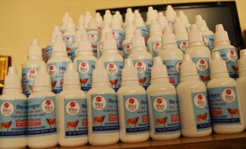 गौमाता के लिए निःशुल्क दवा वितरण अभियान