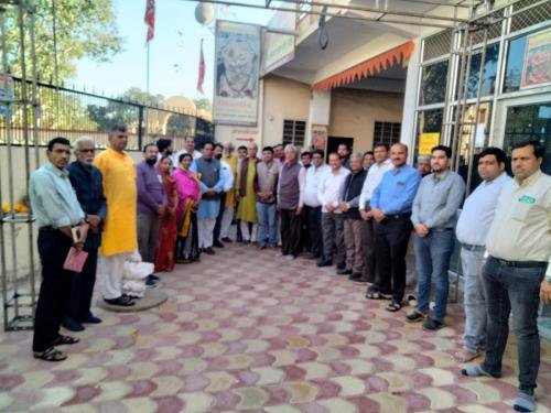 विप्र फाउंडेशन सीकर जिला कार्यकारिणी की बैठक आयोजीत।
