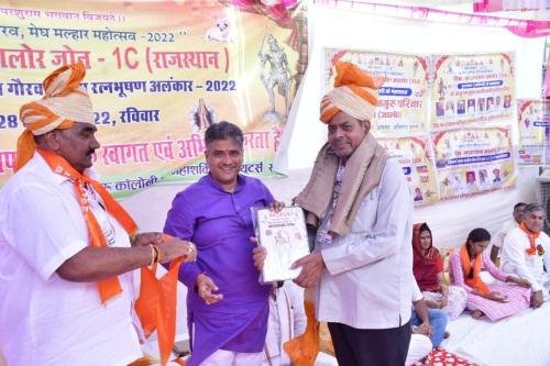 सांचोर-जालोर विप्र फाउंडेशन द्वारा प्रतिभाओ का सम्मान
